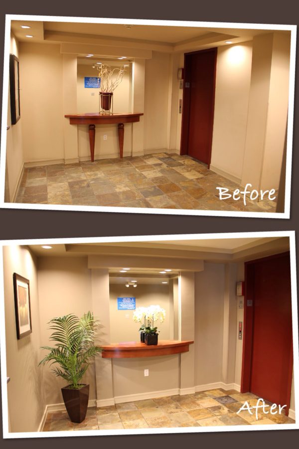 Building E before and after- Creating Interiors