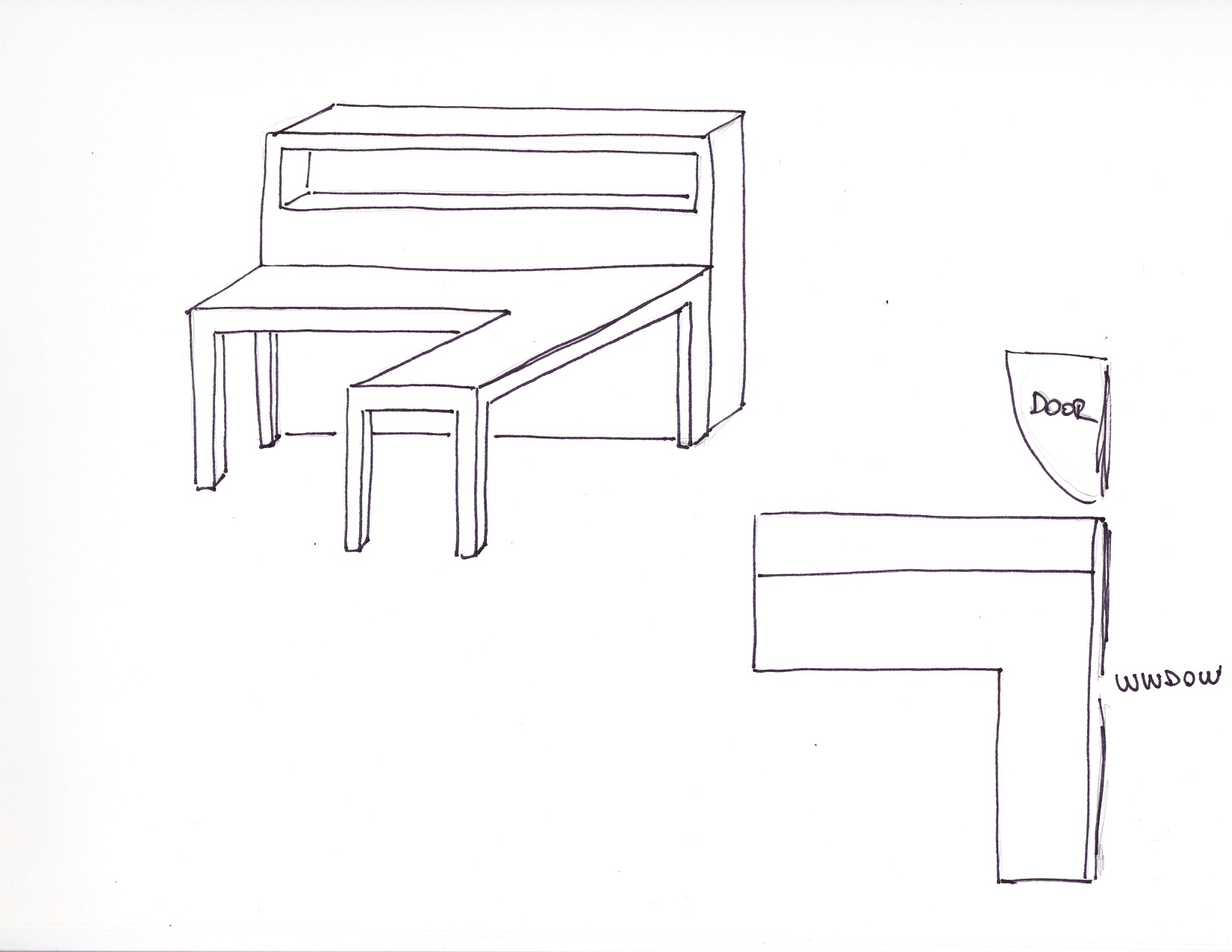Modern reception desk concept- Creating Interiors