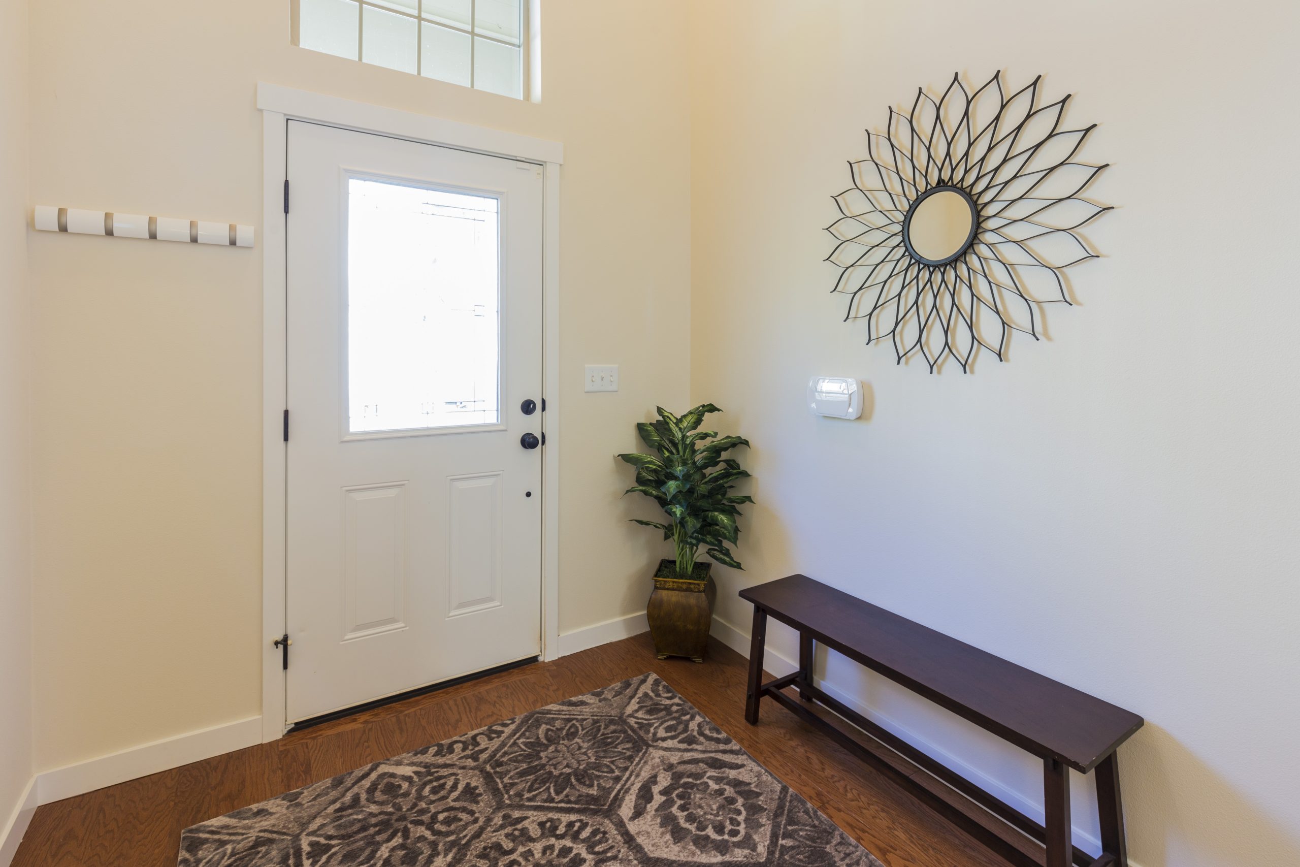 Home staging of a foyer