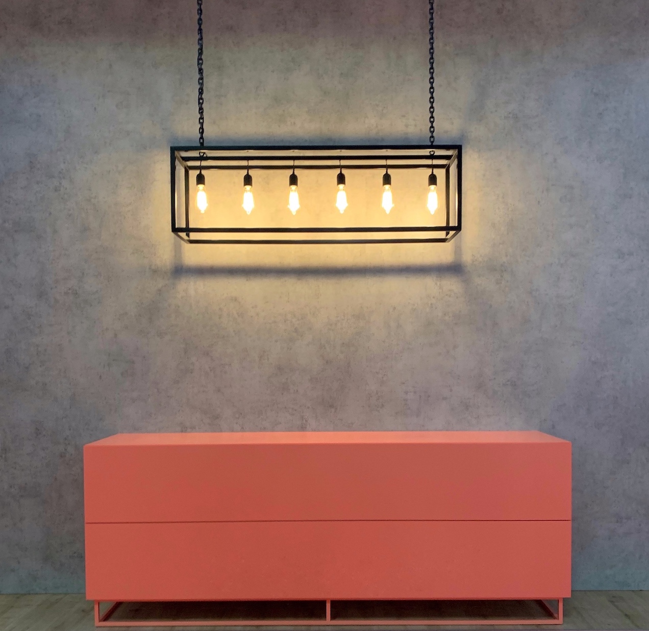 Orange sideboard- New Interior Solutions