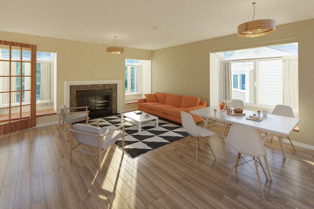 Virtual staging option 1- New Interior Solutions