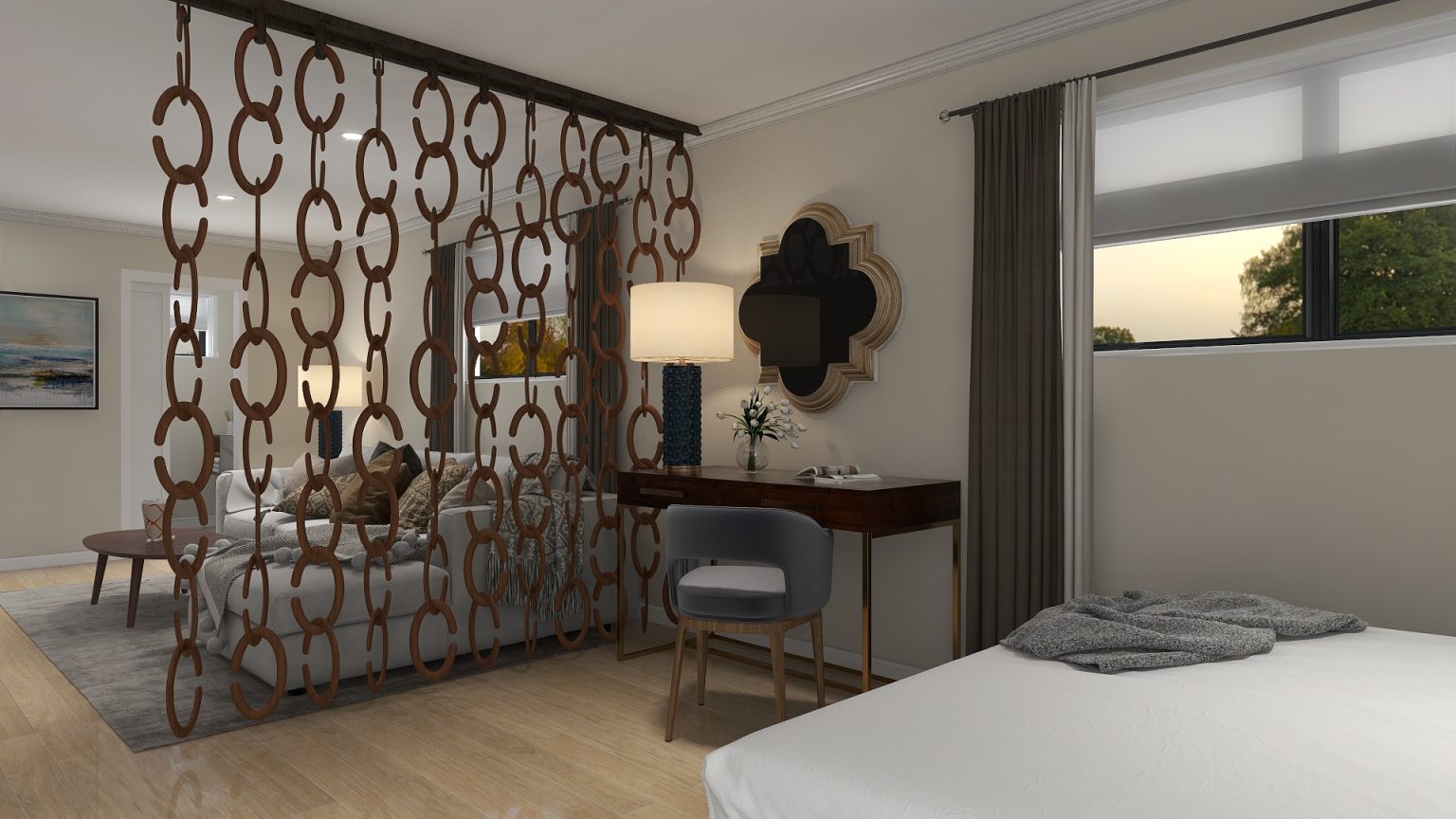Decorative room divider