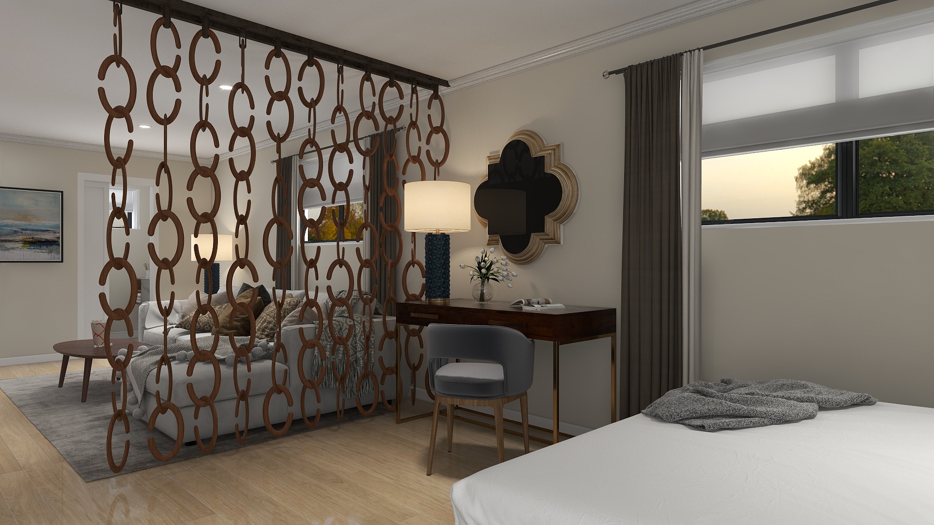 Decorative room divider