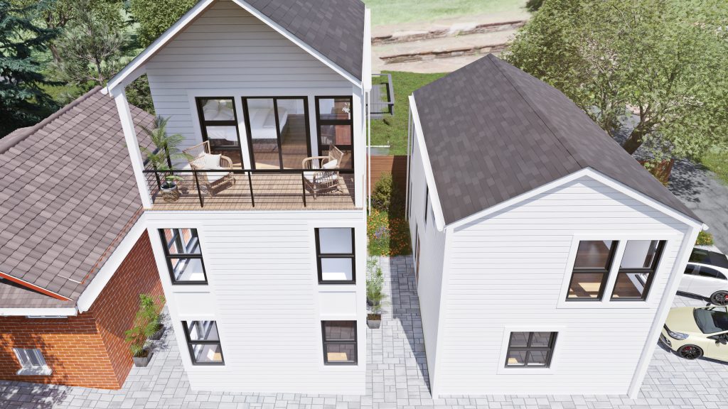 DADU projet in Seattle- 3D rendering