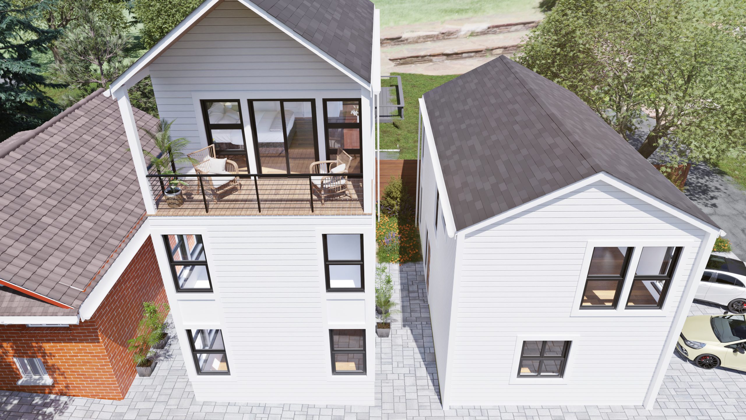 DADU projet in Seattle- 3D rendering