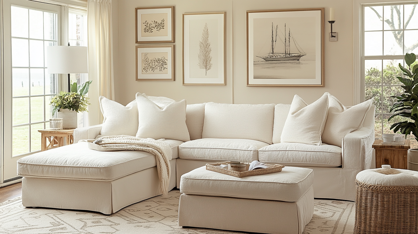Neutral color family room